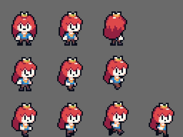 Idle &amp; Walk Character